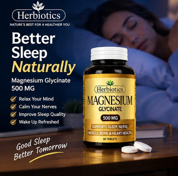 Magnesium Glycinate 500mg – Everyday Wellness