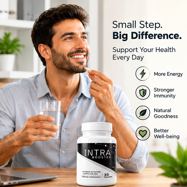 INTRA Booster – Premium Men's Daily Wellness Supplement